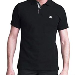 Men’s Burberry Brit Black Polo Shirt Size L